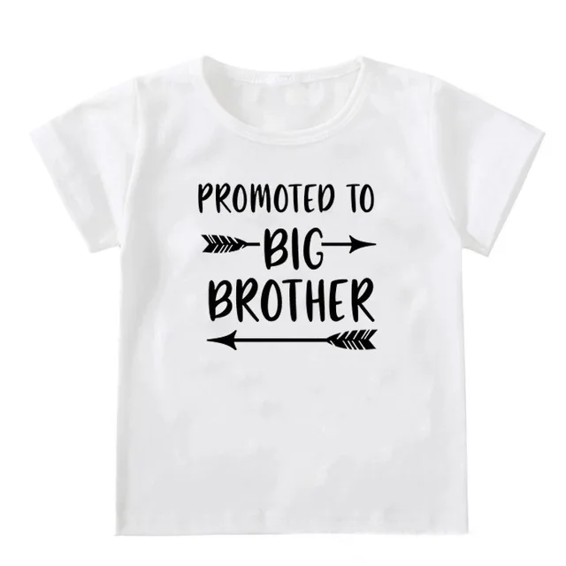 Promoted To Big Sister/Brother 2021 Kids Tshirts Announcement