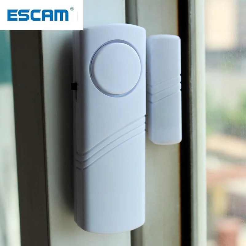 ESCAM-Sensor magnético de barrera de seguridad para el hogar, Detector móvil sin cables, sistema de alarma para puerta
