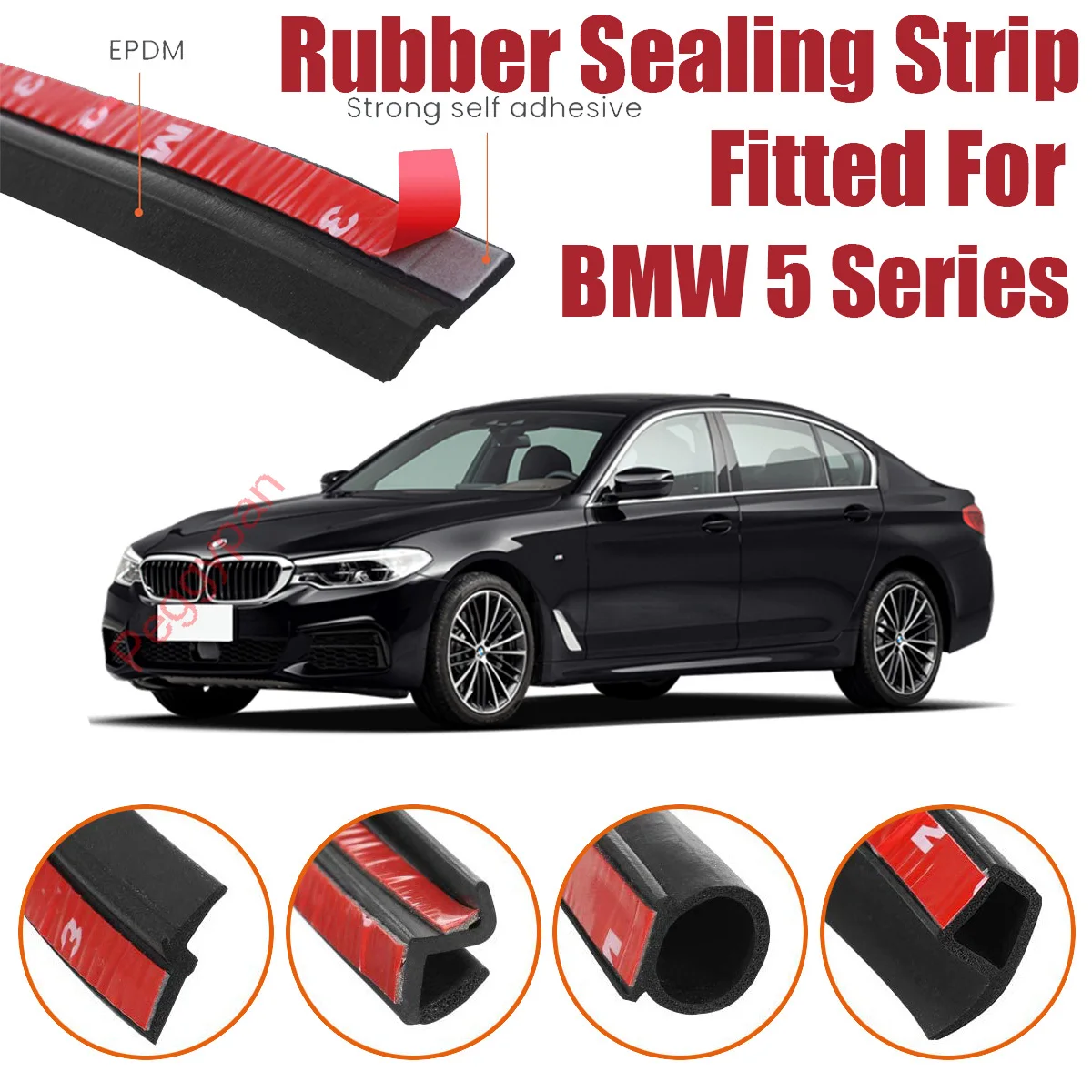 door-seal-strip-kit-self-adhesive-window-engine-cover-soundproof-rubber-weather-draft-wind-noise-reduction-fit-for-bmw-5-series