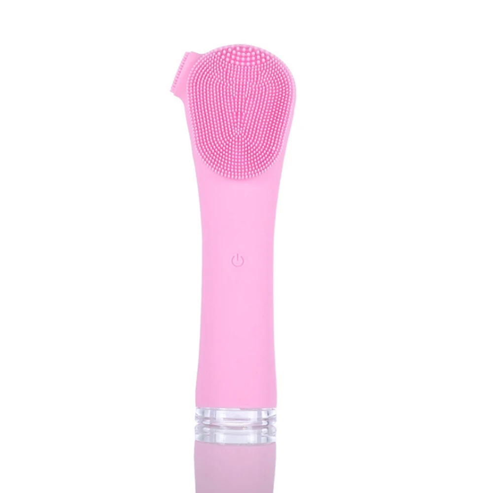 Pink Bfaccia электрический прибор для очищения лица перезаряжаемая щетка Глубокая чистка водонепроницаемый бамбуковый уголь беспроводной против старения морщин - Цвет: Pink