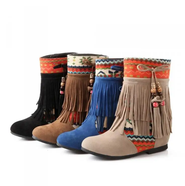 

Boots Women Shoes Woman Boots Fashion Color Matching Ankle Boots 2019 Autumn New Matte Leather Non-slip Casual Boots X226