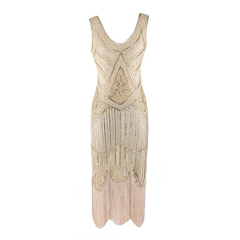 XS XXL женское платье с хлопушкой, костюм Гэтсби 20 s, платья с бахромой и пайетками, коктейльное вечернее платье vestidos