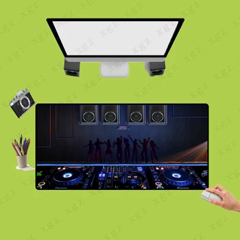 

XGZ Blue DJ Mixer Speed Pad To Mouse Notbook Computer Mousepad High-end Gaming Mouse Pad Gamer To Popular Laptop Mouse Mat