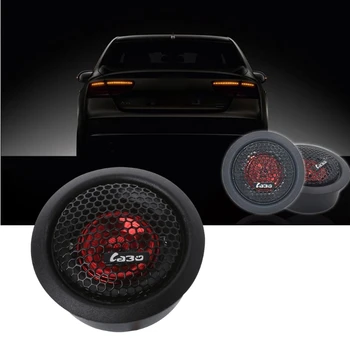 

2 Pcs 12V 92dB 2500-20KHz 120W Car Dome Tweeter Audio Loudspeaker Car Stereo Treble Speaker E7CA