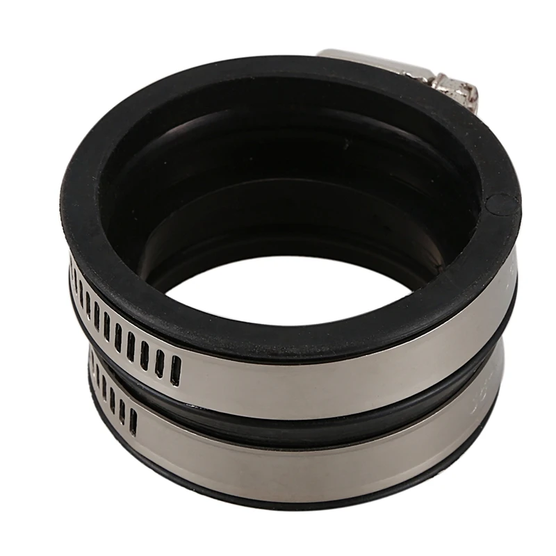 

Rubber Carburetor Boot Flange W/Clamps Fits Can-Am for Bombardier Ds 650 2000-2007