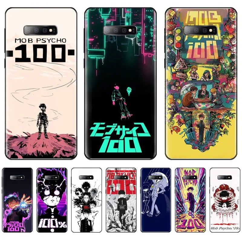 Аниме Mob Psycho (милый чудак 100 мягкий чехол для задней панели мобильного телефона