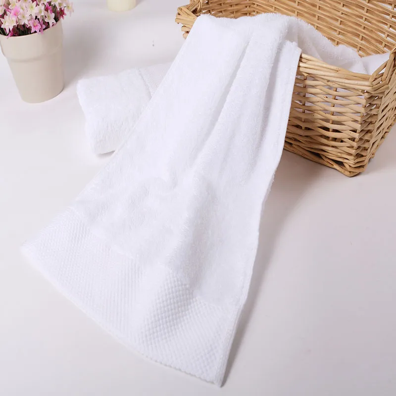 QQPQGG роскошные банные полотенца из пакистанского хлопка, хлопковые пляжные махровые банные полотенца для взрослых, белые полотенца TW0258