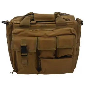 

Pro- Multifunction Mens Military Outdoor Nylon Shoulder Messenger Bag Handbags Briefcase Large Enough for 14" Laptop/Sony/Canon