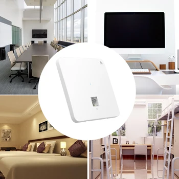 

Intelligent PoE Power Supply Wireless AP Panel Access Point Office 300Mbps Wall Embedded Professional Easy Install Home Hotel
