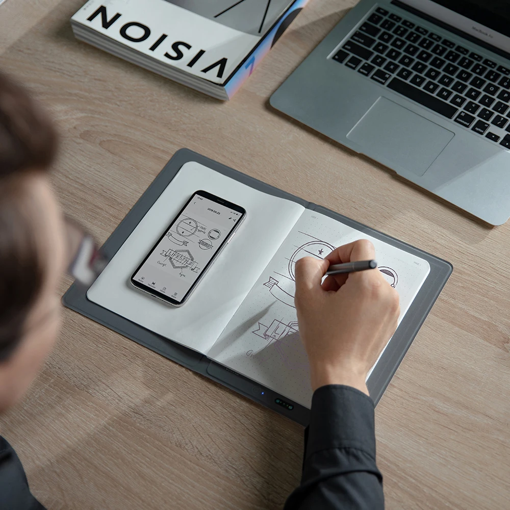 XP-Pen Note Plus умный многоразовый блокнот стираемый ноутбук облачный флэш-накопитель для школы офисные принадлежности подключение приложения