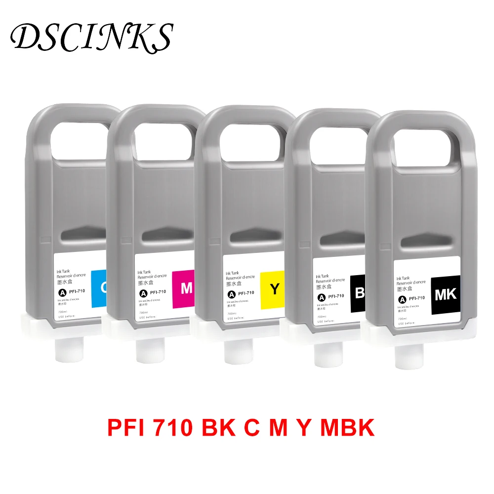 

Each color per PC PFI710 PFI 710 for Canon TX2000 TX3000 TX4000 printer compatible ink cartridge with chip and pigment ink