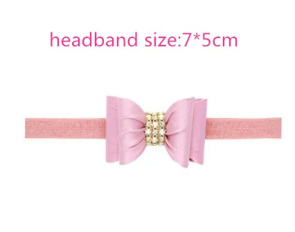 headband pink Розовые стразы обувь для принцессы для новорожденных маленьких девочек обувь для малышей из искусственной кожи ручной работы детские мокасины - Цвет: headband pink