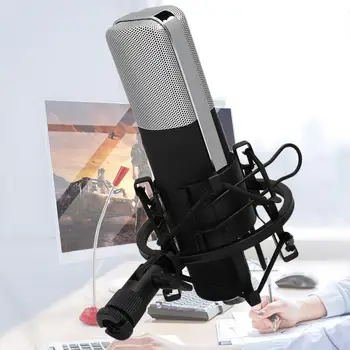 

Condenser Microphone for Online Karaoke Live Broadcasts Recording Vocals microfone sem fio for recording vocals New