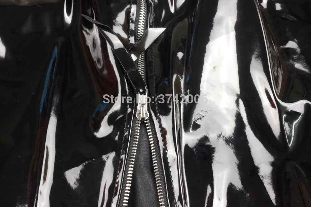 Сексуальная Wet Look ПВХ мини-юбка карандаш винил Латекс молния Готический Bodycon Ночная Клубная одежда полюс танцевальная юбка