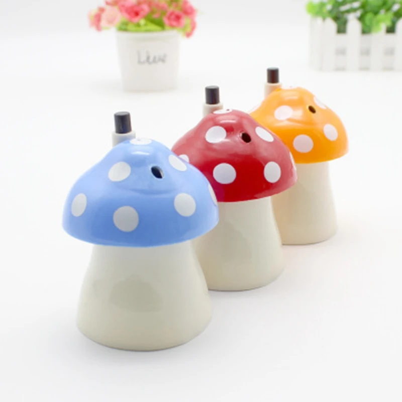 Cute Mushroom Shape Toothpick Box Portable Automatic Toothpick Box Household Small Toothpick Box Random Color