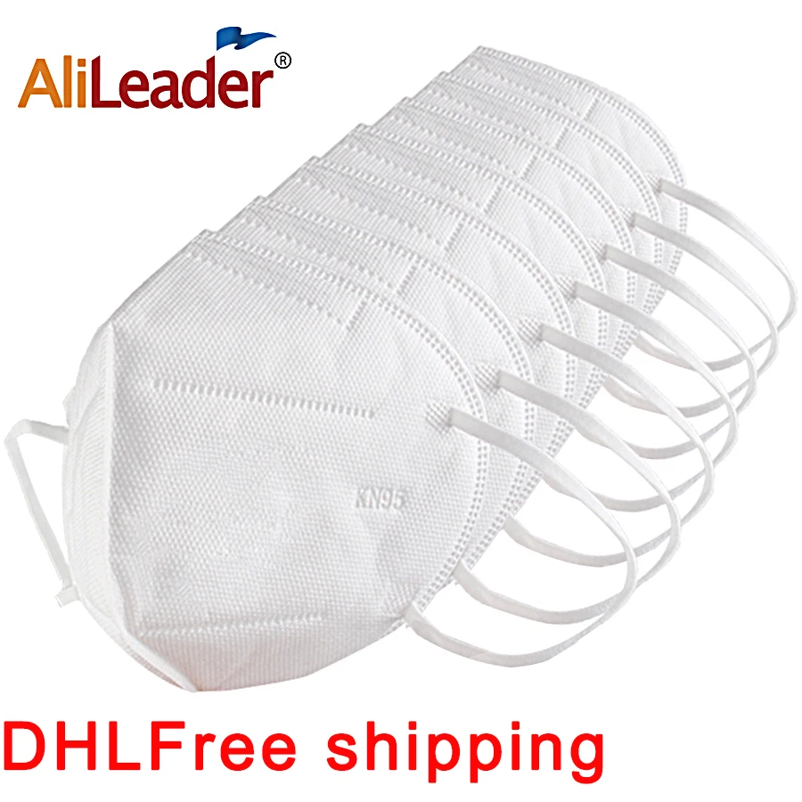 

Alileader DHL Free Shipping N95 Mask Mouth Cover 10Pcs Kn95 Mask Carbon 4 Layer Pm2.5 Anti Dust Face Mask Anti Viru Mask Forhair