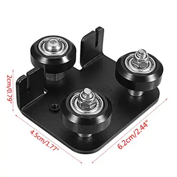 

Extruder Back Support Plate with Pulley for Ender 3 CR-10 CR-10S S4 3D Printers DXAC