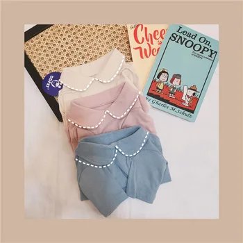 

Pet autumn and winter dog clothes doll collar cotton bottoming shirt high elastic fight Corgi Schnauzer Teddy small dog