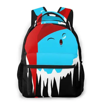 

Santa Claus Planet New Pattern knapsack Frozen Planet Teens Books Backpack