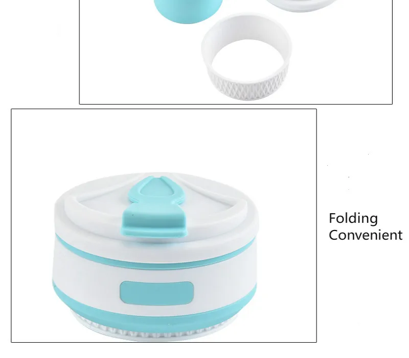 2pc/set Silicone Folding Cup Portable Travel Telescopic Mug with Straw Mug Gift Coffee Cup Outdoor Folding Cup Folding Juice Cup