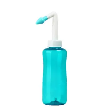 

500ml Bottle with 30 Packets Portable Unisex Neti Salt Nasal Rinse Kit Cleaner