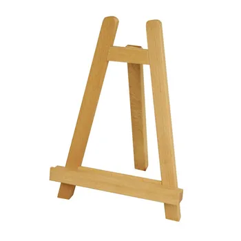 

Small 11 inch Tabletop Wood Display Artist A-Frame Easel
