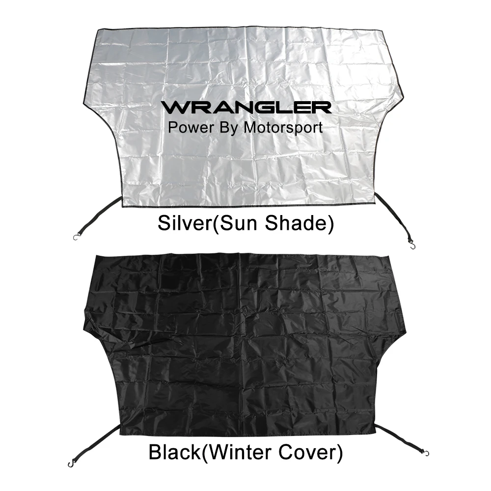 Car Windshield Sunshade for Jeep Cherokee Compass Patriot Renegade TrailHawk Wrangler Auto Accessories Styling