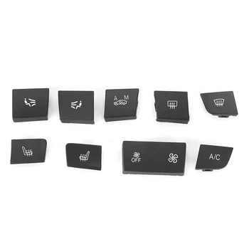 

9pcs Air Vent Conditioning Button with Heat Base Fit for 1/2/3/4 Series F Chassis 2013-2018