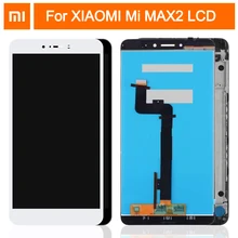 6,44 дюймовый ЖК-дисплей для Xiaomi Mi Max 2 lcd сенсорный экран дигитайзер в сборе с рамкой Mimax без битых пикселей