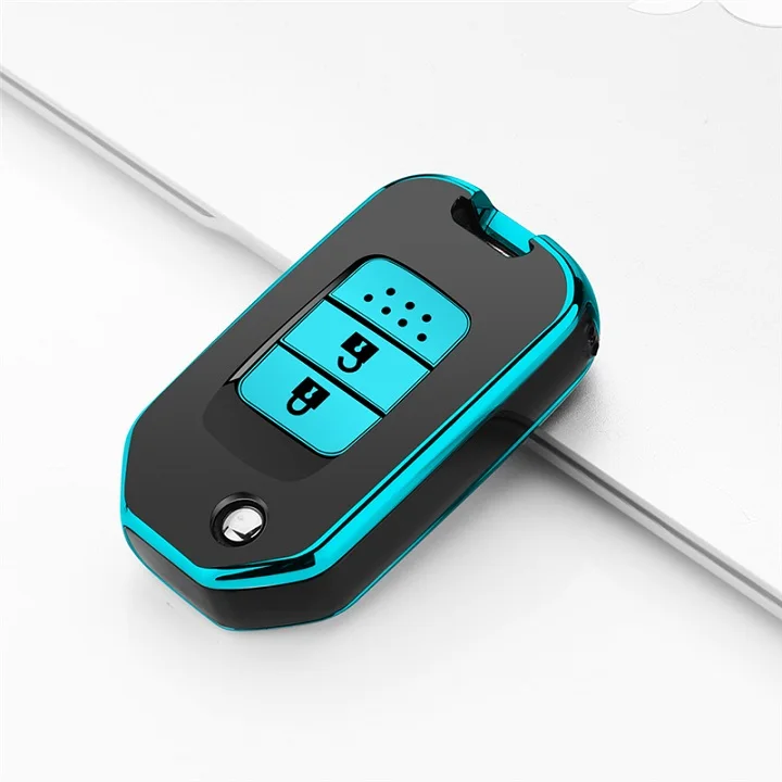 Мягкий чехол для ключей из ТПУ для Honda Civic Cr-V Card V Agreement 9 pilot Vezel city Jazz Crider HRV Case для pc Car