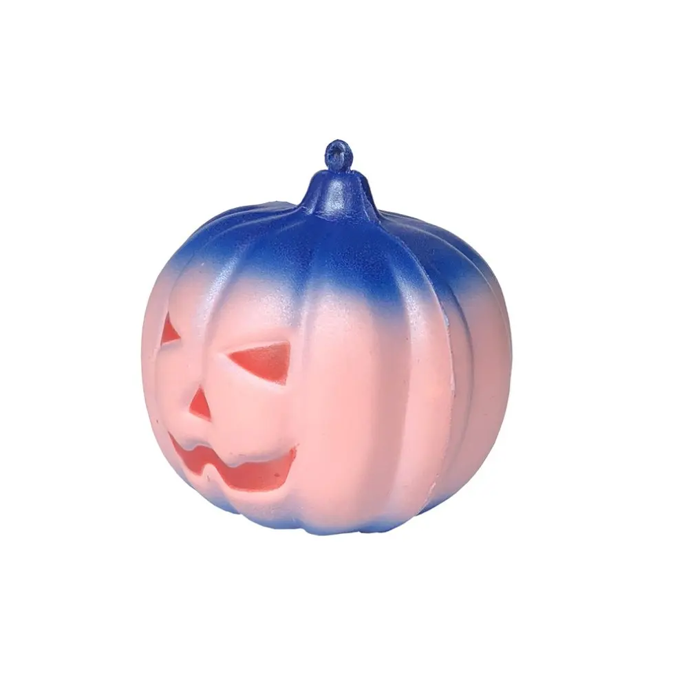 Squishies Toys Rainbow Pumpkin Slow Rising Fruits Scented Stress Relief Halloween Toy Wipes Anti-Stress