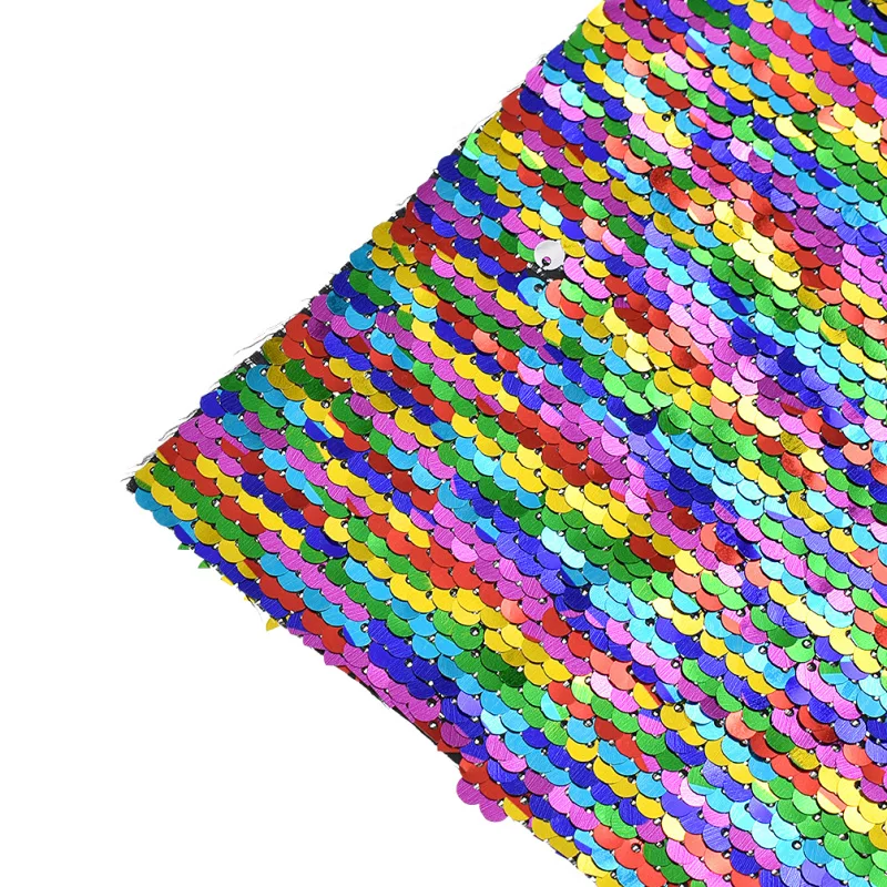 Красочные двусторонние пайетки A4 сшитая ткань для DIY ручной работы женская одежда декоративная сумочка материалы пэчворк