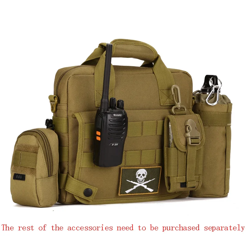 Протектор Плюс 10 дюймов Военная Наплечная Сумка для ноутбука, Мужская тактическая сумка, армейская походная Сумка Molle, походная сумка для путешествий на открытом воздухе
