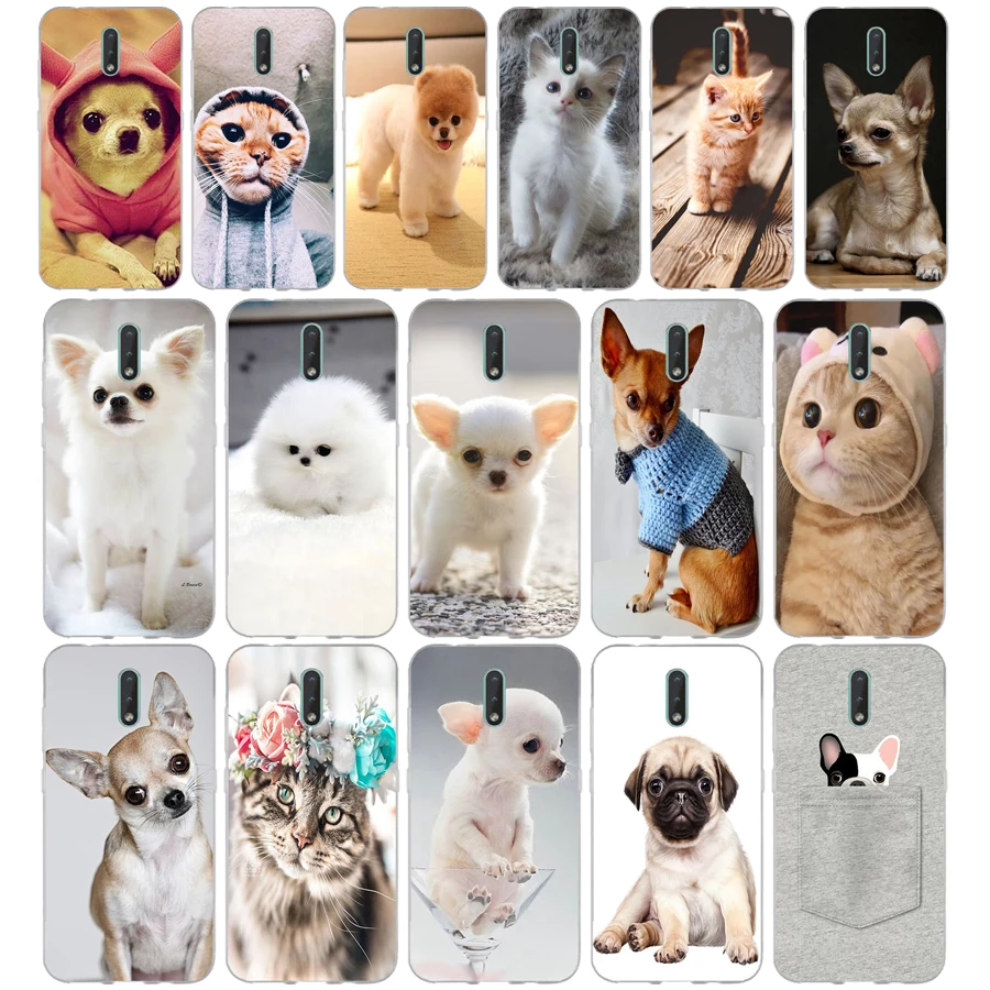 008FG Chihuahua Dog Puppy gift Soft Silicone Tpu Cover phone Case for Nokia 2.1 2.3 3 3.1 4.2 5 5.1 Plus 7.2 6 8 | Мобильные