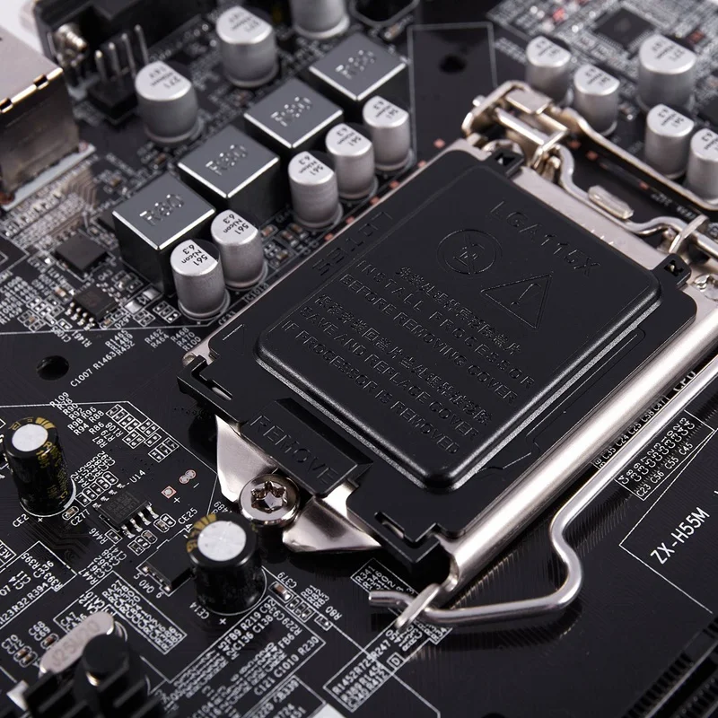 H55 LGA 1156 гнездо для материнской платы LGA 1156 Mini atx Рабочий стол изображения USB2.0 SATA2.0 двухканальный 16G DDR3 1600 для Intel-SCLL