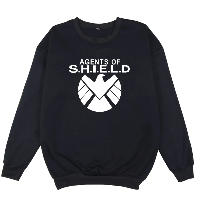 Harajuku Толстовка Мужская S. H. I. E. L. D толстовки женская розовая одежда хип-хоп толстовка уличная розовая одежда зимние топы с длинными рукавами