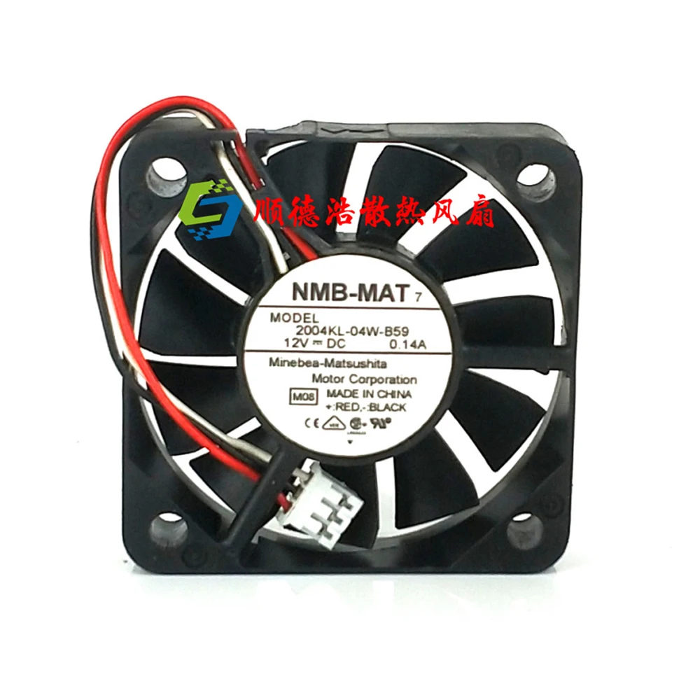 Для НМБ 2004KL 04W B50 DC12V 0.14A 50X50X10MM 5 см 5010 3 провода RD сигнализация