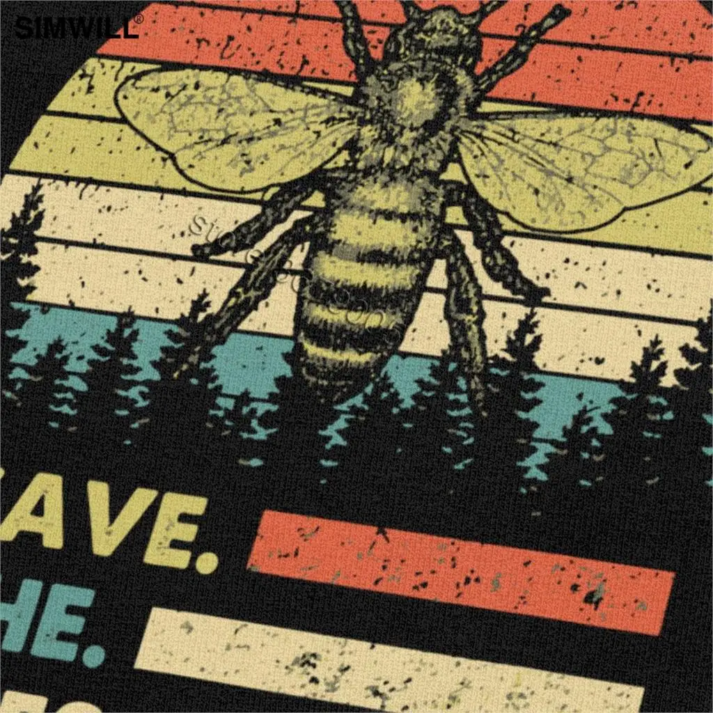 Urban vintage Save The Bee, Мужская футболка, хлопок, пчелиный хранитель, футболки, короткий рукав, летняя футболка, проблемная, с графическим принтом, футболка «honey»