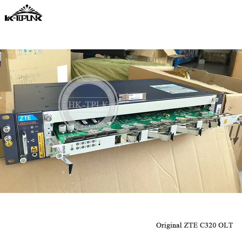 Для zte C320 GPON OLT 10GE SMXA/3 карты* 2 шт 8 портов GTGO GPON C+ карта DC блок питания
