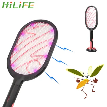 

HILIFE USB Electric Mosquito Swatter Fly Bug Killer Trap Zapper Household Rechargeable Dual Modes Insect Racket Swatter