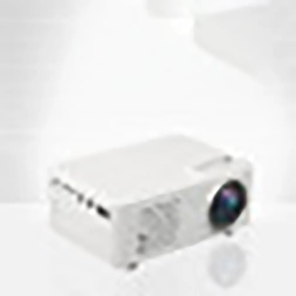 814 мини маленький домашний проектор для конференций светодиодный портативный микро проектор поддерживает проекцию 1080P Hd белый