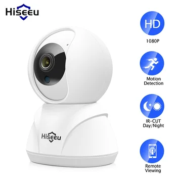 

Hiseeu FH3C Smart Camera 1080P WiFi Pan-tilt Night Vision 360 Angle Video Record Baby Monitor Home Security Wireless IP Camera