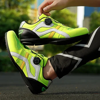 

Men Cycling Shoes Professional Road Racing Sneakers Outdooor Mountain Bike Shoe Sapatilha Ciclismo Hombre Sport MTB Bicycle