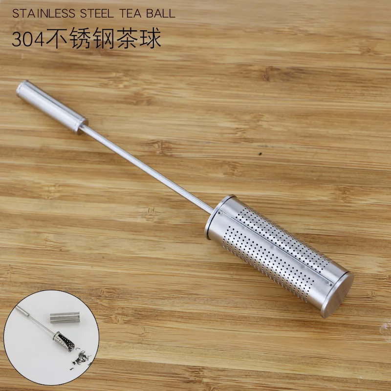 

Currently Available 304 Stainless Steel Tea Strainer Tea Bar Or Tea Filter Tea Tube Creative cha ye shao Tea Useful Product Filt