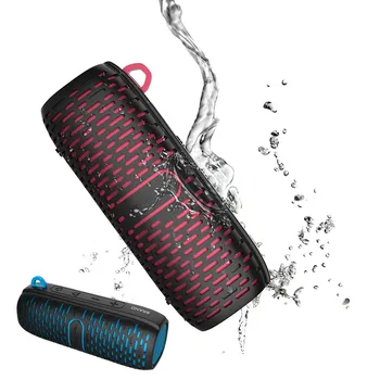 

Wireless Bluetooth Speaker Portable Outdoor Loudspeaker waterproof subwoofer Double speaker 360 surround sound With microphone