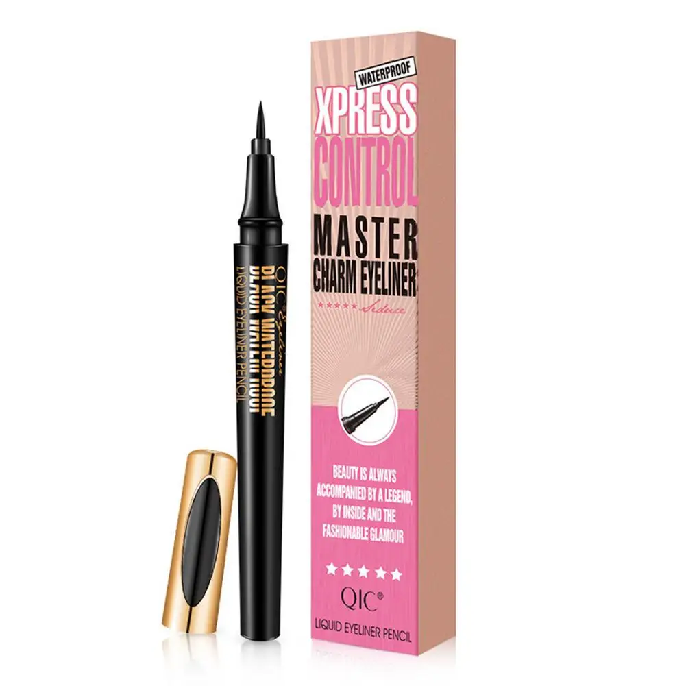 Quick-drying And Cool Black Liquid Eyeliner Pencil Waterproof &amp Long-lasting Beauty Makeup Cosmetics |