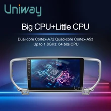 Uniway A19KX5 android 8,1 автомобильный dvd для kia sportage kx5 Автомобильный dvd Радио Стерео gps навигация с рулевым колесом