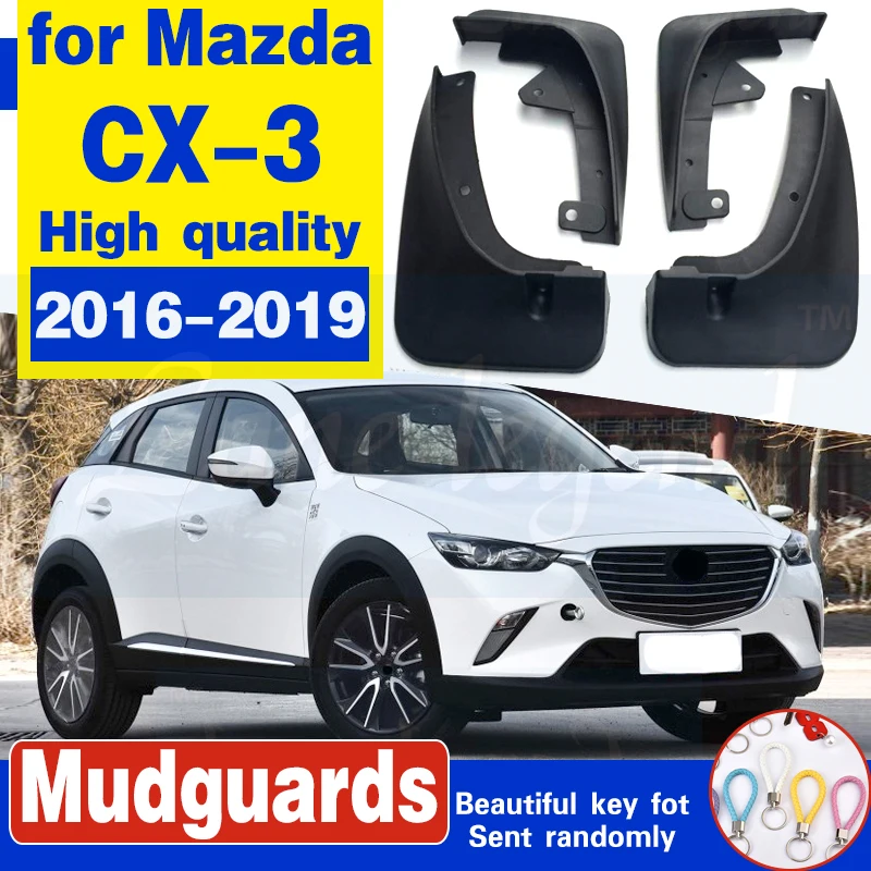 Комплект литой автомобиль брызговики для Mazda CX-3 CX3 2016 - 2019 брызговик крыло