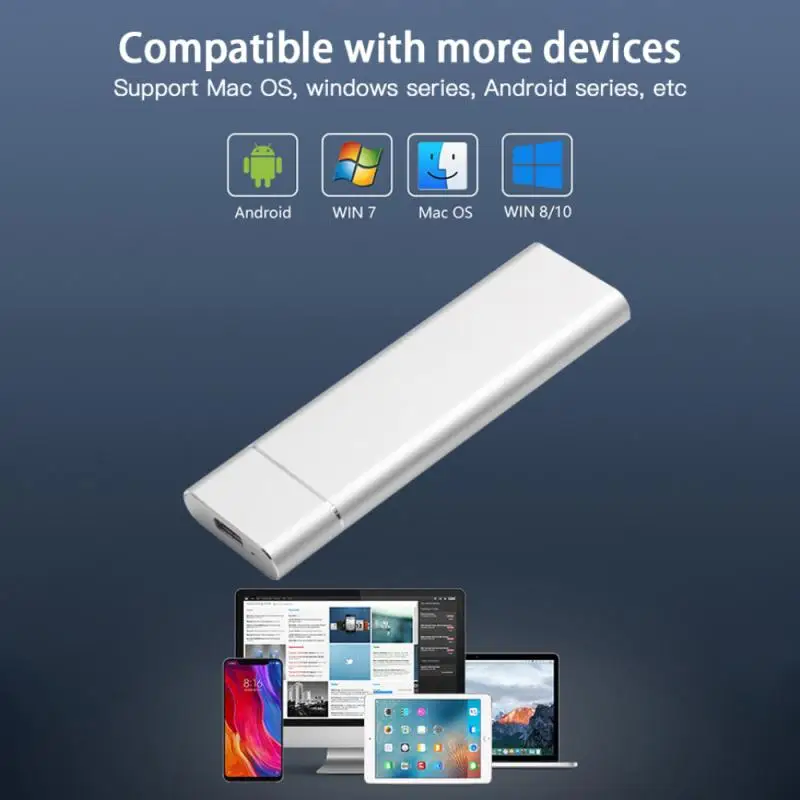 Protocolo de Apoio Tipo-c para M.2 Chave Nvme Habitação Case 10gbps Segunda Transmissão Disco Rígido Caixa Gabinete Usb3.1 m 4 Cheap Comutadores KVM