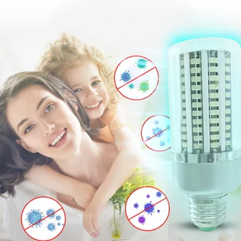 

UVC LED Bulb E27 UV LED Lamp 10W 40W Desinfection Light LED Corn Bulb 220V Ultraviolet Light Bactericidal Sterilization Lamp